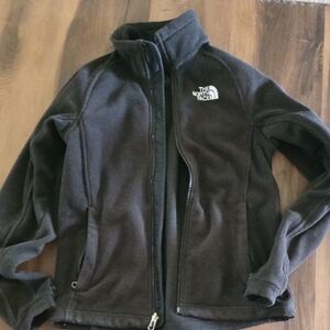 The North Face Charcoal Fleece Jacket